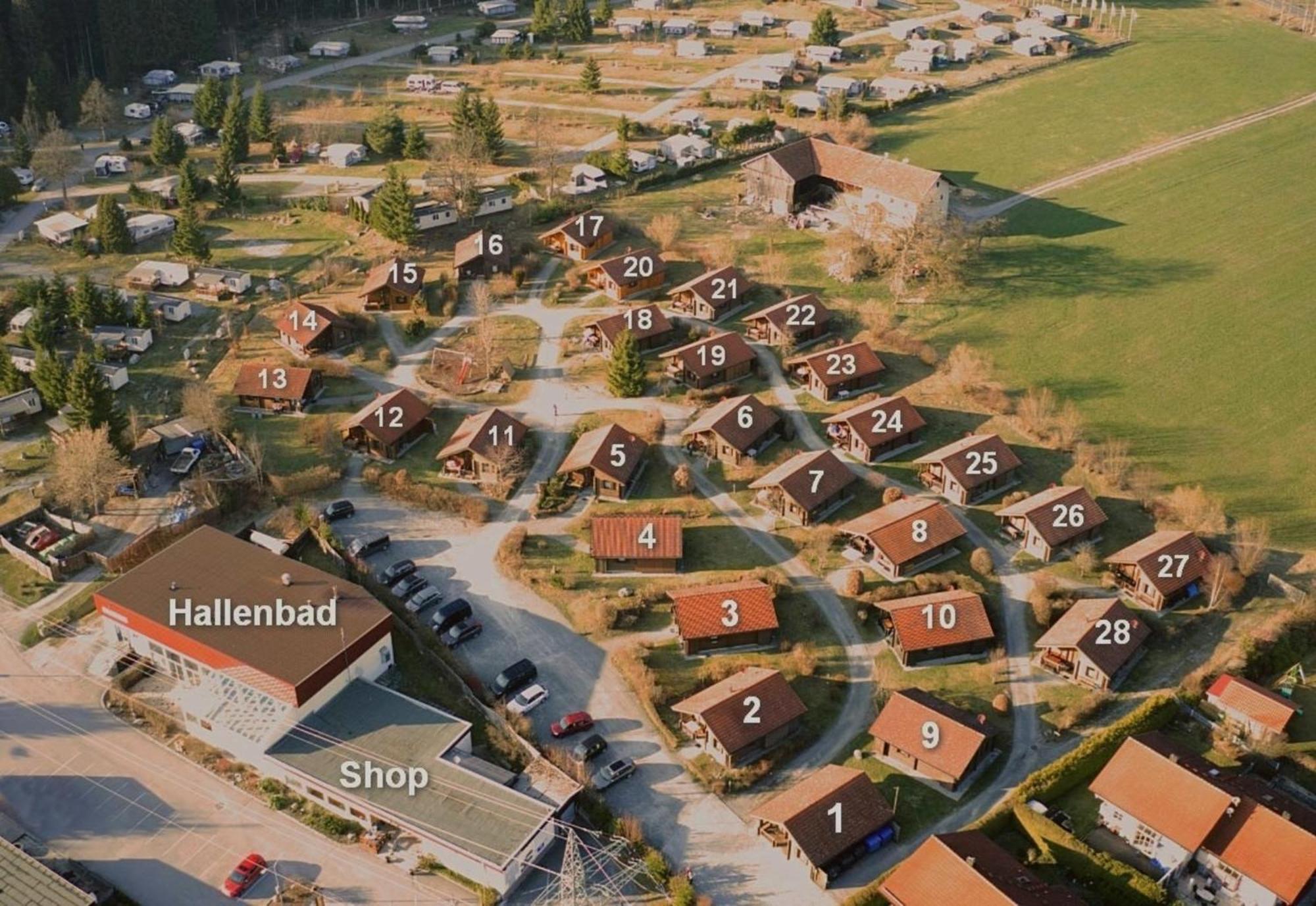 Ferienhaus Nr 15, Typ A, Feriendorf Jaegerpark, Bayerischer Wald Viechtach Eksteriør billede